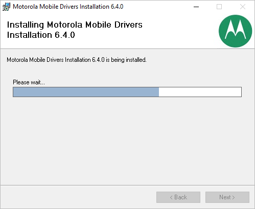 Motorola USB Driver Setup Installing
