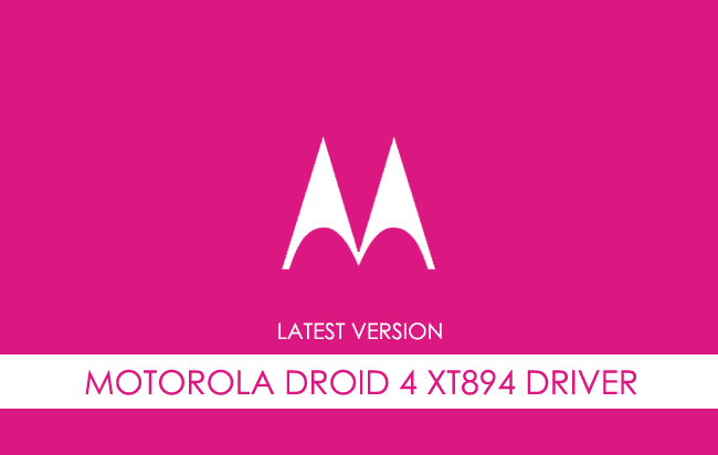 Motorola Droid 4 XT894 USB Driver