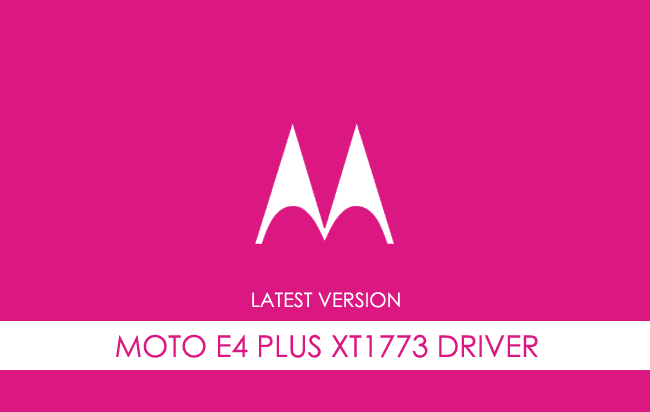 Motorola Moto E4 Plus XT1773 USB Driver