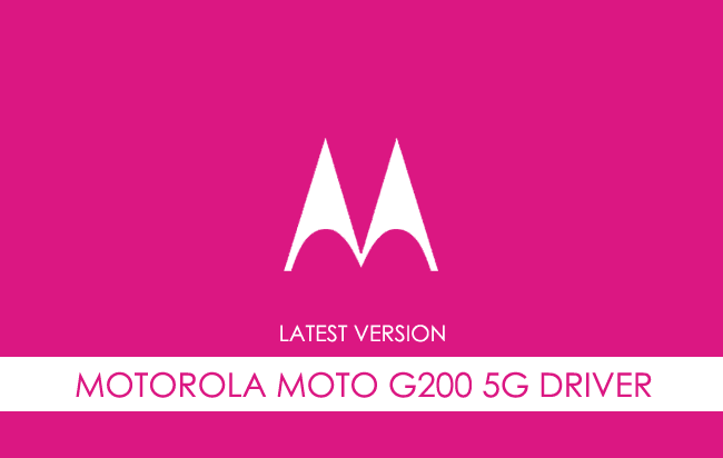 Motorola Moto G200 5G USB Driver
