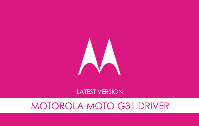 Motorola Moto G31 USB Driver