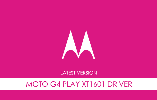 Motorola Moto G4 Play XT1601 USB Driver