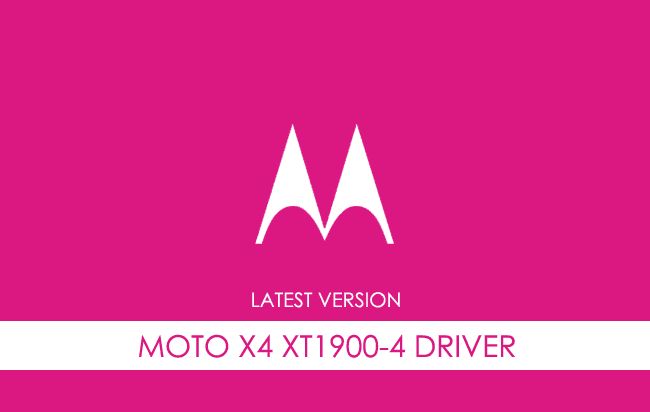 Motorola Moto X4 XT1900-4 USB Driver