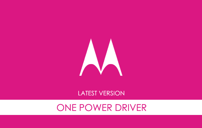 Motorola One Power USB Driver